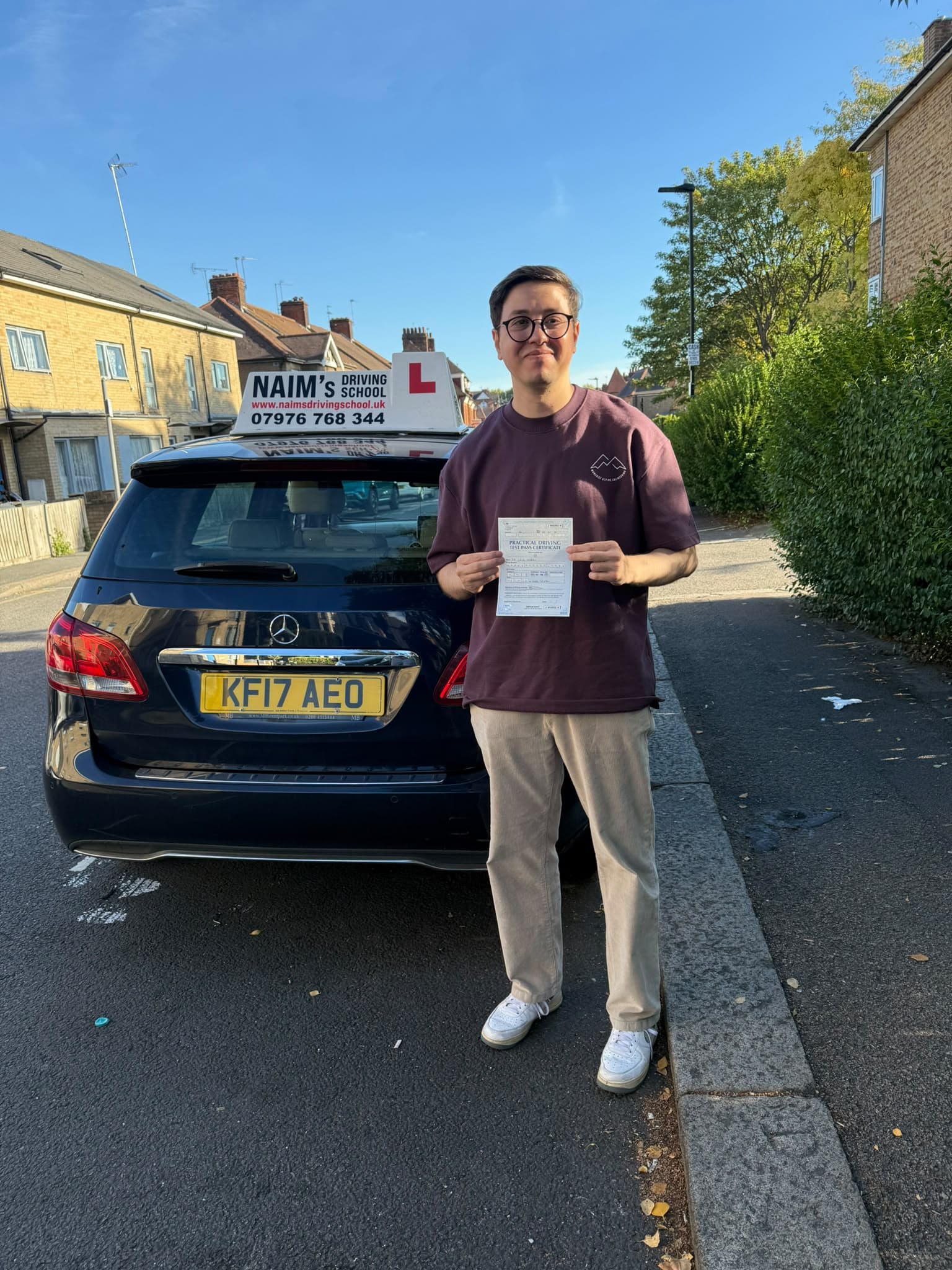 Student driving test pass 1